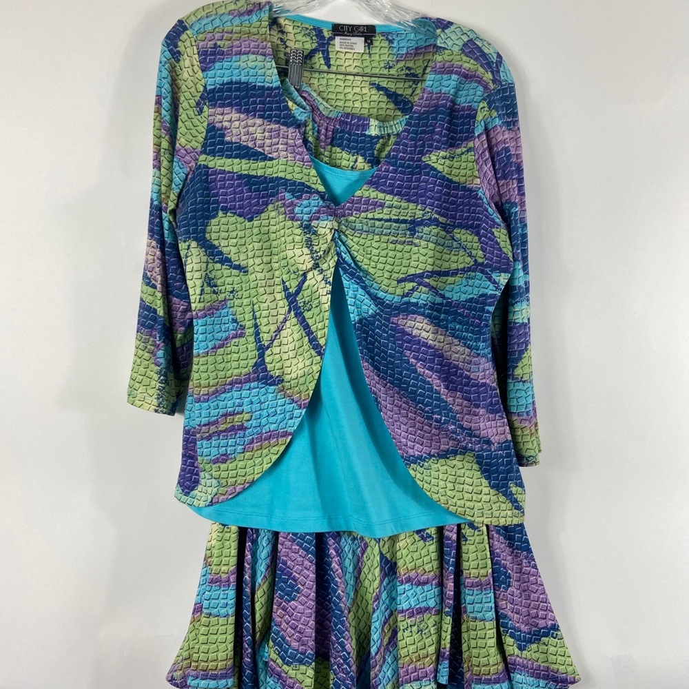City Girl Skirt and Blouse set